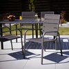 Krzesło ogrodowe PATIO Solar Antracytowy Obróbka Metalowa