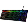 Klawiatura HYPERX Alloy Origins Core PBT Red Komunikacja z komputerem Przewodowa