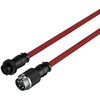 Kabel HYPERX 6J677AA Czerwono-czarny Długość kabla [m] 1.37