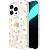 Etui KATE SPADE NEW YORK Protective Gems MagSafe do Apple iPhone 16 Pro Przezroczysto-złoty