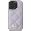 Etui GUESS Quilted Metal Logo do Apple iPhone 16 Pro Max Jasnofioletowy Model telefonu iPhone 16 Pro Max