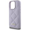 Etui GUESS Quilted Metal Logo do Apple iPhone 16 Pro Max Jasnofioletowy Typ Etui nakładka