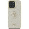 Etui GUESS Fixed Glitter Big 4G do Apple iPhone 16 Pro Złoty Model telefonu iPhone 16 Pro