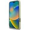 Etui GUESS Fixed Glitter Big 4G do Apple iPhone 16 Pro Złoty Dominujący kolor Złoty