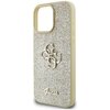 Etui GUESS Fixed Glitter Big 4G do Apple iPhone 16 Pro Złoty Typ Etui nakładka