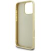 Etui GUESS Fixed Glitter Big 4G do Apple iPhone 16 Pro Złoty Gwarancja 24 miesiące