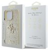 Etui GUESS Fixed Glitter Big 4G do Apple iPhone 16 Pro Złoty Marka telefonu Apple