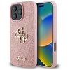 Etui GUESS Fixed Glitter Big 4G do Apple iPhone 16 Pro Różowy