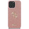 Etui GUESS Fixed Glitter Big 4G do Apple iPhone 16 Pro Różowy Model telefonu iPhone 16 Pro
