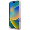 Etui GUESS Fixed Glitter Big 4G do Apple iPhone 16 Pro Różowy Dominujący kolor Różowy