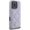 Etui GUESS Quilted Metal Logo do Apple iPhone 16 Pro Jasnofioletowy Kompatybilność Apple iPhone 16 Pro