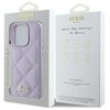 Etui GUESS Quilted Metal Logo do Apple iPhone 16 Pro Jasnofioletowy Marka telefonu Apple