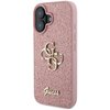 Etui GUESS Fixed Glitter Big 4G do Apple iPhone 16 Różowy Seria telefonu iPhone
