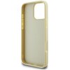 Etui KARL LAGERFELD Metal Signature do Apple iPhone 16 Pro Złoty Gwarancja 24 miesiące