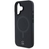 Etui MERCEDES Plain Smooth Leather MagSafe do Apple iPhone 16 Czarny Typ Etui nakładka