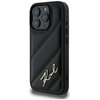 Etui KARL LAGERFELD Quilted Signature do Apple iPhone 16 Pro Czarny Seria telefonu iPhone