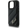 Etui KARL LAGERFELD Quilted Signature do Apple iPhone 16 Pro Czarny Typ Etui nakładka