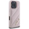 Etui KARL LAGERFELD Quilted Signature do Apple iPhone 16 Pro Różowy Kompatybilność Apple iPhone 16 Pro