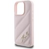 Etui KARL LAGERFELD Quilted Signature do Apple iPhone 16 Pro Różowy Typ Etui nakładka