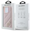 Etui KARL LAGERFELD Quilted Signature do Apple iPhone 16 Pro Różowy Marka telefonu Apple