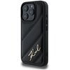 Etui KARL LAGERFELD Quilted Signature do Apple iPhone 16 Pro Max Czarny Seria telefonu iPhone