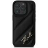 Etui KARL LAGERFELD Quilted Signature do Apple iPhone 16 Pro Max Czarny Model telefonu iPhone 16 Pro Max