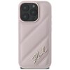 Etui KARL LAGERFELD Quilted Signature do Apple iPhone 16 Pro Max Różowy Model telefonu iPhone 16 Pro Max