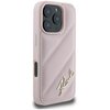 Etui KARL LAGERFELD Quilted Signature do Apple iPhone 16 Pro Max Różowy Kompatybilność Apple iPhone 16 Pro Max