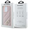 Etui KARL LAGERFELD Quilted Signature do Apple iPhone 16 Pro Max Różowy Marka telefonu Apple