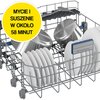 Zmywarka BEKO BDFN26647XC Ramię myjące CornerIntense Autootwieranie drzwi 60cm Srebrny Funkcje dodatkowe Funkcja Tabletka