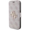 Etui GUESS 4G Metal Logo do Apple iPhone 15 Pro Różowy
