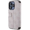 Etui GUESS 4G Metal Logo do Apple iPhone 15 Pro Różowy Dominujący kolor Różowy