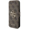 Etui GUESS 4G Metal Logo do Apple iPhone 15 Pro Max Brązowy