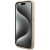 Etui GUESS Saffiano Iridescent Script do Apple iPhone 14 Pro Złoty Dominujący kolor Złoty