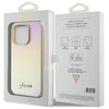 Etui GUESS Saffiano Iridescent Script do Apple iPhone 14 Pro Złoty Marka telefonu Apple