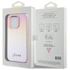 Etui GUESS Saffiano Iridescent Script do Apple iPhone 14 Pro Różowy Marka telefonu Apple