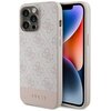 Etui GUESS 4G Stripe Collection do Apple iPhone 14 Pro Max Różowy