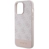 Etui GUESS 4G Stripe Collection do Apple iPhone 14 Pro Max Różowy Typ Etui nakładka