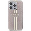Etui GUESS IML 4G Gold Stripe do Apple iPhone 14 Pro Max Różowy Model telefonu iPhone 14 Pro Max