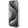 Etui GUESS IML 4G Gold Stripe do Apple iPhone 15 Pro Brązowy Dominujący kolor Brązowy