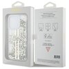 Etui GUESS Liquid Glitter Gold Stripes do Apple iPhone 15 Pro Przezroczysty Marka telefonu Apple