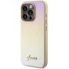 Etui GUESS Saffiano Iridescent Script do Apple iPhone 14 Pro Max Złoty Seria telefonu iPhone