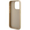Etui GUESS Saffiano Iridescent Script do Apple iPhone 14 Pro Max Złoty Gwarancja 24 miesiące