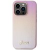 Etui GUESS Saffiano Iridescent Script do Apple iPhone 15 Pro Różowy Model telefonu iPhone 15 Pro