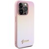 Etui GUESS Saffiano Iridescent Script do Apple iPhone 15 Pro Różowy Kompatybilność Apple iPhone 15 Pro