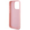 Etui GUESS Saffiano Iridescent Script do Apple iPhone 15 Pro Różowy Gwarancja 24 miesiące