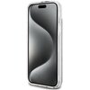 Etui GUESS IML 4G Gold Stripe do Apple iPhone 15 Plus Czarny Dominujący kolor Czarny