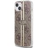 Etui GUESS IML 4G Gold Stripe do Apple iPhone 15 Plus Brązowy Seria telefonu iPhone