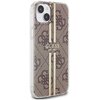 Etui GUESS IML 4G Gold Stripe do Apple iPhone 15 Plus Brązowy Kompatybilność Apple iPhone 15 Plus