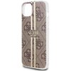 Etui GUESS IML 4G Gold Stripe do Apple iPhone 15 Plus Brązowy Typ Etui nakładka
